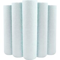 Set Mit 5 Meltblown-mikrofaserkartuschen 9"3/4 - 5µm Für Wasserfilterhalter