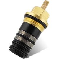 Cartouche thermostatique Hansgrohe 94282000 pour MTC, en acier chromé et laiton noir