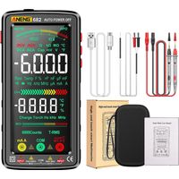 ANENG 682 Digital Multimeter 6000 Counts LCD Screen Rechargeable NCV Tester with Flashlight