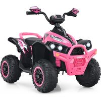 Quad électrique pour enfants 12V avec musique et lumières LED