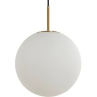 Light & Living - suspension - Medina - blanc - verre - Ø 40cm -