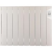Radiateur Mural à Fluide Thermique - 1500 W - Electronique - Aff.lcd - Fil Pilote 6 Ordres- Nf - Ducasa