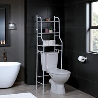 Étagère de rangement WC - HOME DECO FACTORY - Blanc