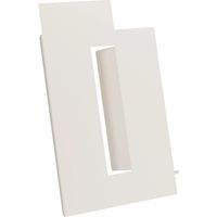 DECOCLIM - Lot de 2 joues latérales en alu pour extension hauteur blanc crème taille XL - DECOCLIM-23AXXL9001-JLAT