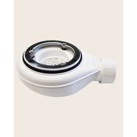 exagonshop Piletta doccia 90 mm con sifone e filtro raccogli