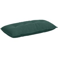 vidaXL Coussin de Dos Vert foncé 100 x 50 cm Tissu en velours côtelé
