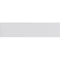 Ribesalbes – Carreau métro plat blanc mat 10x30 cm – Pâte rouge – 9 mm d'épaisseur – Pour murs de salle de bain et cuisine