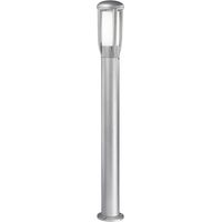 Borne De Sol De Jardin Atlas Ip65 - Borne Grise Avec Douille E27 Pour Ampoules Led - Structure En Aluminium Moulé Sous Pression - Groupe Rossini