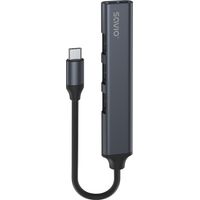 SAVIO AK-71 USB-C USB-Hub – 3 x USB-A 2.0, 1 x USB-A 3.1 Gen 1