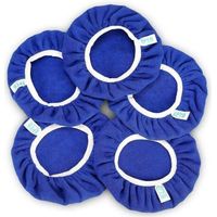 5 pièces(225-250mm) Bonnets de Polissage en Microfibre,Car Polisseuse Pad Bonnet Buffing Pad de Bonnets de Polissage Polissage polir Bonnets électrique pour Polisseuse-lustreuse Orbitale