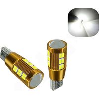 LED-Diodenlampen für Standlicht, T10/W5W/194/168, 30 SMD, 12V, weißes Licht, CANbus – fehlerfrei, ohne Fehlermeldung