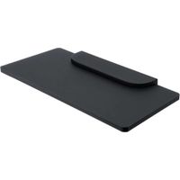 Nimco Nikau - Glasregal IXI, Länge 20 cm, Plexiglass schwarz NKC X320-C-90