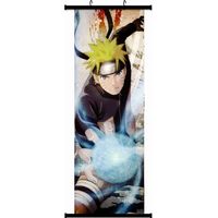 Naruto-Poster, großes Comic-Poster, Naruto Itachi Uchiha, Wanddekoration aus Stoff, 90 x 30 cm