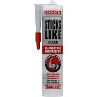 Evo-Stik Sticks Like All Weather Adhesive Clear 290ml