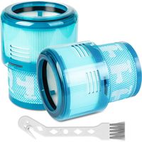 Lot de 2 filtres HEPA de rechange pour Dyson Gen5 Detect Absolut, compatibles avec Dyson Gen5 Detect
