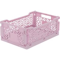 Cagette Pliante Empilable "Arry" 31cm Lilas