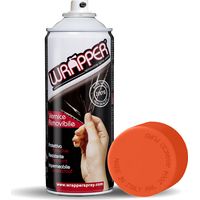 Wrapper, pellicola spray rimovibile, 400 ml - Arancio puro - Ral 2004