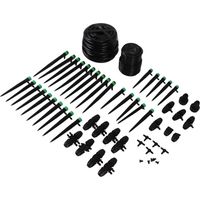 Systèmes d'irrigation de jardin, kits d'irrigation goutte à goutte automatiques pour potagers surélevés et pelouses