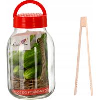 BOCAL GARDENLINE 3L + COUVERCLE + RECETTE/PINCE CHOM3000/A
