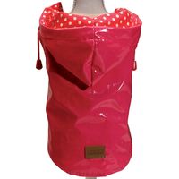 Etanche à l'eau 30 cm: Imperméable pour chiens RAINDROP CHERRY