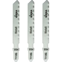 Metall Stichsägeblätter T-Schaft Säge Schneidblätter T118G 3er Set