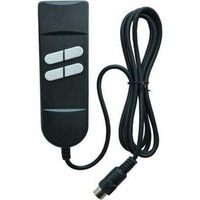 Telecomando per poltrona reclinabile elettrica, telecomando per poltrona elevabile, controllo manuale, 4 pulsanti, 5 pin, utilizzato per 2 motori - poltrona reclinabile o poltrona saliscendi
