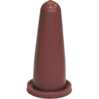 3 tétines pour socle caoutchouc naturel rouge Tetiblue