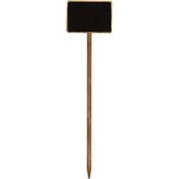 La cordeline CJNBA8 Lotto da 5 Etichette da piantare Legno trattato con impregnante 27,5/7 x 5 cm