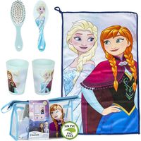 STOR Disney Frozen Elsa e Anna Set 3 Pz Asilo Asciugamano Spazzola Originale
