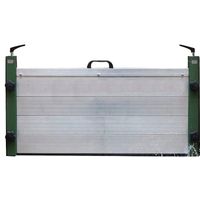 Cloison anti-inondation DIY sur mesure hauteur 140 cm largeur de 60 cm à 140 cm Avec montants en 4 couleurs Made in Italy
