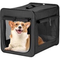 Caisse de transport pliable pour chien et chat