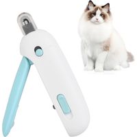 Coupe-griffes professionnel pour chat avec protection de sécurité et verrouillage de sécurité, outils de soins de beauté, éviter les coupures excessives, pour petits chats, chiots et petits