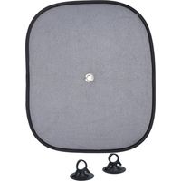 Packung mit 2 schwarzen Sonnenschirmen 36 x 44 cm All Ride