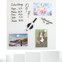 White glass magnetic board
