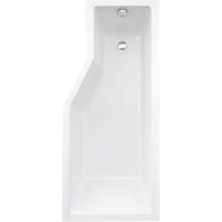 Bañera asimétrica MATIK II, 150 / 170 cm, ángulo derecho - Dimensiones: 170cm