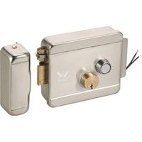 Ej.Life Intelligentes elektrisches Türschloss, sicheres elektrisches Metallschloss, elektronisches Türschloss, mit 3 Schlüsseln und elektronischer Entriegelung für Zugangskontrollsystem