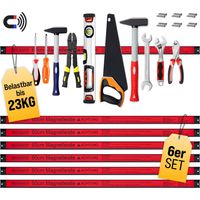 Deuba – Barre aimantée pour outils – Charge max. 23 kg – Longueur 60 cm – Installation murale avec matériel inclus