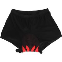 Sous-vêtements de cyclisme pour hommes et femmes, rembourrés en silicone 3D, respirants, à séchage rapide, shorts de VTT, doublés pour le cyclisme d'été, noirs, taille 3XL