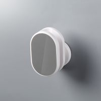 Support de douche universel, ventouse non perforée, réglable, pour pommeau de douche, gris nordique, base pluie pour salle de bain, sans perçage