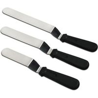3 pièces Ensemble Palette D'Angle En Acier Inoxydable, Tarte À La Palette Angulaire, accessoires gâteaux, ustensiles de cuisson, spatule à tarte, diviseur de tarte, Palettes à tartiner pour tartes