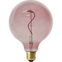Ampoule Led E27 Globe Baie Rose 4w