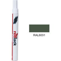 Retuschierstift 8 ml – RAL 6031 - Glanz - Camouflage-Grünbronze - für verschiedene Oberflächen - Redlack