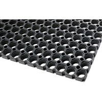 Tapis caillebotis caoutchouc épaisseur 23mm 100x150cm - IDS - M68