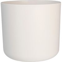 Maceta Elho Ø 34 cm Blanco Polipropileno Plástico Redondo Moderno
