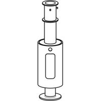 Descargador para cisterna Super, Super Duo y Lux-Monolock con goma de cierre, IDROSPANIA.