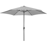 Kurbelschirm Basic Lift neo Ø 300cm, Design 827 hellgrau