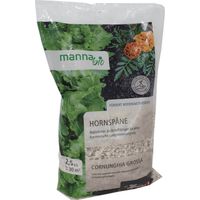 Manna Bio Copeaux de corne 2,5 kg Engrais universel longue durée Engrais pour légumes Engrais pour fleurs