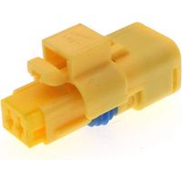 Connecteur APTIV Sicma Miniseal mâle 2 Voies jaune