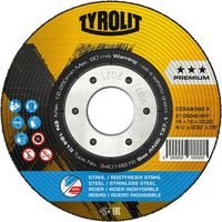 Dischole de disco de Cerasbond X230x4mm CA24Q-BFK Tyrole
