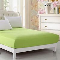 Drap-housse en pour matelas profond de 25 cm – Simple, double, King size et Super King size, Green, 180 x 200 cm-Fei Yu
